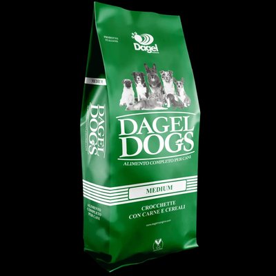 Корм сухий Dagel Dogs Medium для дорослих собак усіх порід із середньою фізичною активністю, 20 кг Круг660022 фото