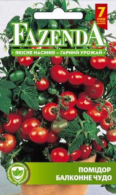 Насіння томату Балконне диво 0.1 г, FAZENDA, O. L. KAR 16862 фото