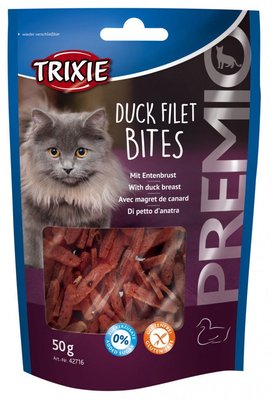 Trixie TX-42716 PREMIO Duck Filet Bites 50 г - ласощі з качиною грудкою для кішок 14663 фото