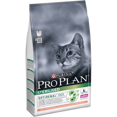 Purina Pro Plan Sterilised 1,5 кг корм для стерилізованих котів з лососем 15478 фото
