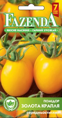 Насіння томату Золота крапля 0.1 г, FAZENDA, O. L. KAR 16888 фото