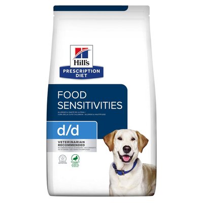 Hills Prescription Diet Canine d/d (качка і рис) Лікувальний сухий корм для собак, 12 кг 605855 фото