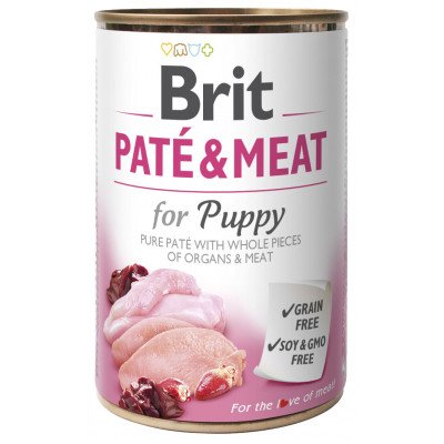 Консерви для собак Brit Care зі смаком індички та курки 400 г 100865/100074/0298 фото