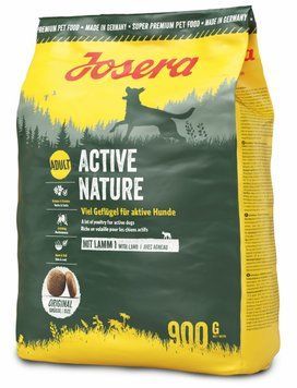 Сухой корм Josera Active Nature (Йозера Актив Нейчер) для взрослых собак с оптимизированным рецептом, 900 г 901464 фото