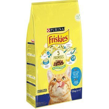Сухий корм Friskies Sterilized для стерилізованих котів з лососем та овочами 10 кг п100009 фото