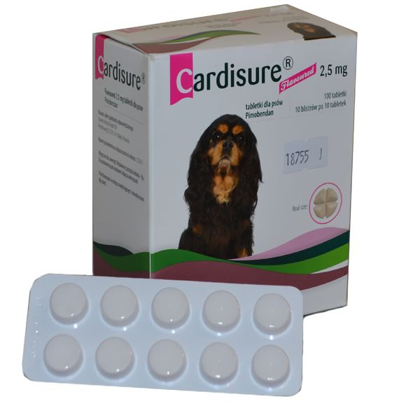Cardisure (Кардішур) 2,5 мг 100 таблеток, аналог Ветмедін 905499 фото