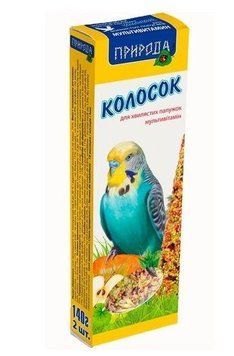 Корм для волнистых попугаев Колосок "Мультивитамин" 140 г, Природа 8458 фото