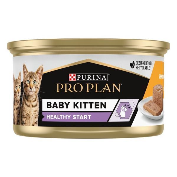 Консервований корм Purina Pro Plan Veterinary Diets Junior паштет з куркою для кошенят 85 г п100116 фото
