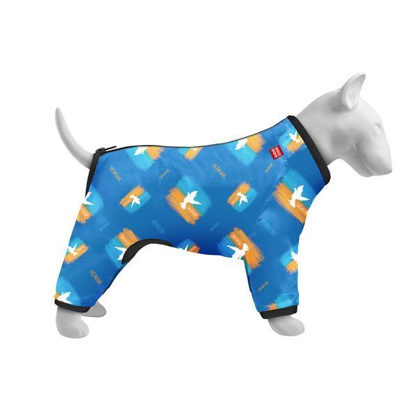 Вітровка для собак WAUDOG Clothes, малюнок "Флаг", M35, В 59-62 см, C 37-40 см 5336-0229 фото