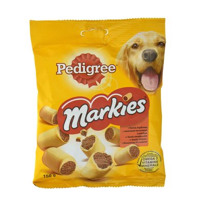 Pedigree хрустке печиво Markies для собак / 150 гр 302552 фото