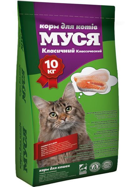 Корм для кошек Муся Классик 1 кг (на розвес) 18326-1 фото