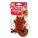 Іграшка для собак Лисиця з пискавкою GiGwi Plush, текстиль, 9 см 75043 фото 2