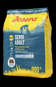 Легкозасвоюваний корм Josera Sensi Adult (Йозера Сенсі Едалт) для активних собак 900 г 905343 фото