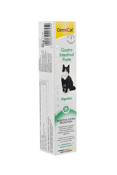 Паста для кішок ДжімКет GimCat Expert Line Gastro Intestinal для шлункового-кишково тракту 50 г (417462) 417950/417462 фото
