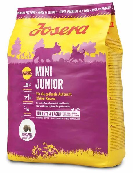 Сухий корм Josera MiniJunior (МініЮніор) для цуценят і дорослих собак дрібних порід, 3 кг 9014733 фото
