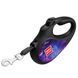 Поводок-рулетка для собак WAUDOG R-leash, рисунок "NASA21", S, до 15 кг, 5 м, светоотражающая лента черный 8124-0148-01 фото 4
