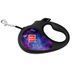 Поводок-рулетка для собак WAUDOG R-leash, рисунок "NASA21", S, до 15 кг, 5 м, светоотражающая лента черный 8124-0148-01 фото 3