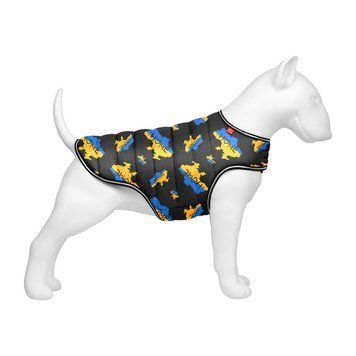 Курточка-накидка для собак WAUDOG Clothes, рисунок "Дом", M, А 37 см, B 52-62 см, С 36-47 см 504-0230 фото