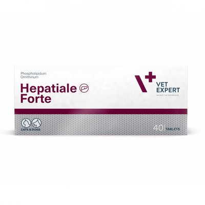 Кормова добавка VetExpert HEPATIALE Forte / Гепатіале Форте (40 таблеток), VetExpert 208957 фото