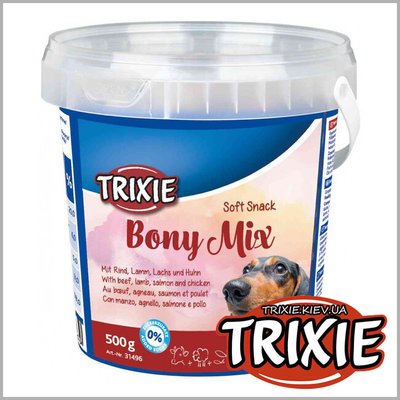 Trixie TX-31496 суміш ласощів для собак 500 г (яловичина, баранина, лосось, курка) 17985 фото