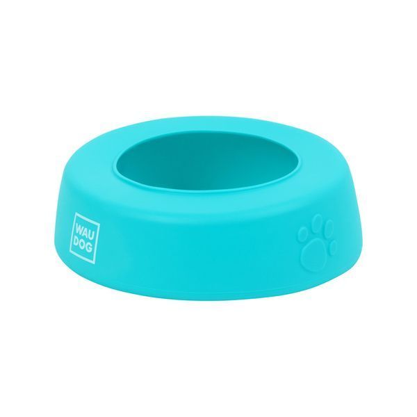 Миска-непроливайка WAUDOG Silicone, 750 мл блакитний 50782 фото