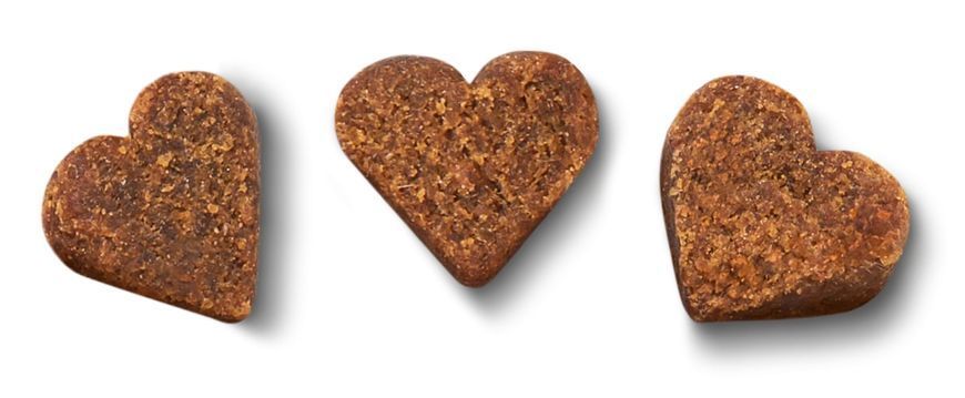 М'які ласощі сердечка для котів Вітакрафт Vitakraft Hearts Digestion з куркою та пребіотиками для підтримки травлення, 40 г В41307 фото
