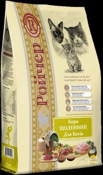 Сухий корм Ройчер Щоденний для котів 6 кг К311480 фото