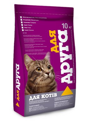 Корм для кошек Для Друга Микс 10 кг O.L.KAR. 26701 фото