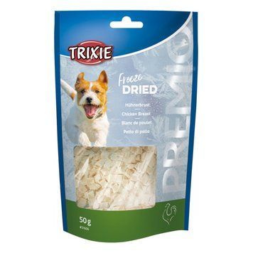 Ласощі для собак Trixie (TX-31606) PREMIO Freeze Dried Chicken Breast сублімована курка для собак 50 г TX31606 фото