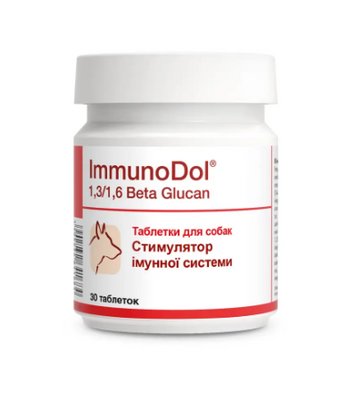 Вітамінно-мінеральна добавка для собак Dolvit ImmunoDol 30 таблеток (Стимулятор імунної системи) 138-30 фото