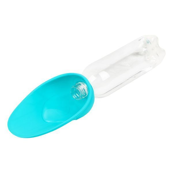 Поїлка-насадка на пляшку WAUDOG Silicone, 165х90 мм блакитний 50772 фото
