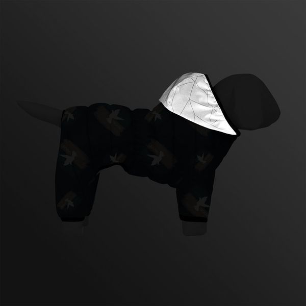 Комбинезон для собак&nbsp;WAUDOG Clothes рисунок "Флаг", M45, В 57-60 см, С 41-44 см 5445-0229 фото