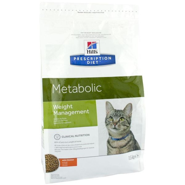 Hills (Хілс) Prescription Diet Canine Feline Metabolic (кішки) / 4 кг 2148 фото