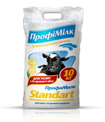 ПрофиМилк Стандарт для телят з 21-го дня (замінник молока для телят), 10 кг O.L.KAR. 4917 фото