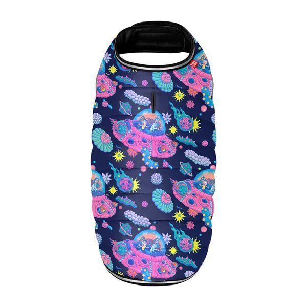Курточка-накидка для собак WAUDOG Clothes, малюнок "Рік і Морті 1", XL, А 47 см, B 68-80 см, C 42-52 см 506-0280 фото