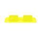 Миска складана WAUDOG Silicone, 385х230х50 мм жовтий 50808 фото 2