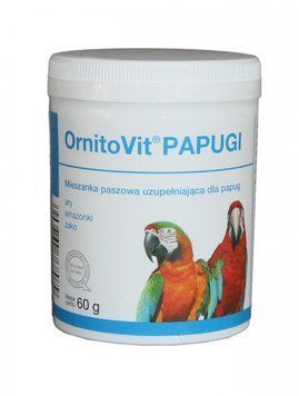Додатковий корм для великих папуг Dolfos OrnitoVit Parrots, 60 г 183-60 фото