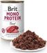 Консерва Бріт Brit Mono Protein Beef для собак з яловичиною, 400 г 100831/100057/9766 фото 2