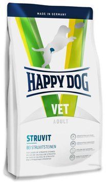 Сухий дієтичний корм Happy Dog VET Diet Struvit для собак з сечокам'яною хворобою, 4 кг 61055 фото
