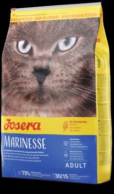 Сухий корм Josera Marinesse для кішок небайдужих до риби і тих, які страждають харчовою непереносимістю, 400 г 4032254749585 фото