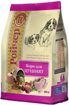 Сухий корм Ройчер для цуценят 500 г К311484 фото