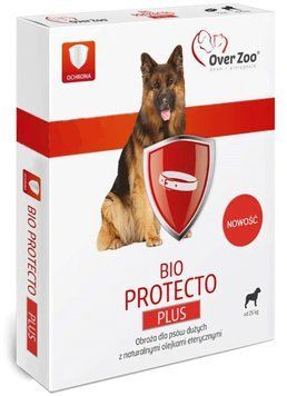 Репеллентный ошейник Over Zoo Bio Protecto Collar For Large Dogs от блох для собак крупных пород - 75 см VS-70122 фото