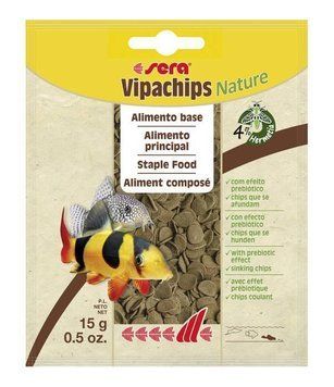 Корм для аквариумных рыб Sera Vipachips чипсы для всех донных рыб 15 г х00516 фото