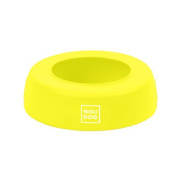 Миска-непроливайка WAUDOG Silicone, 750 мл жовтий 50788 фото