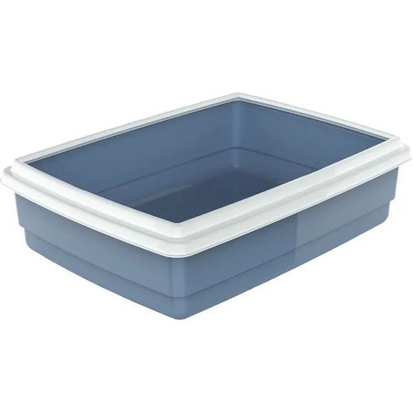 Туалет для котів Georplast Jumbo з бортиком 54х40х14 см В10552 фото