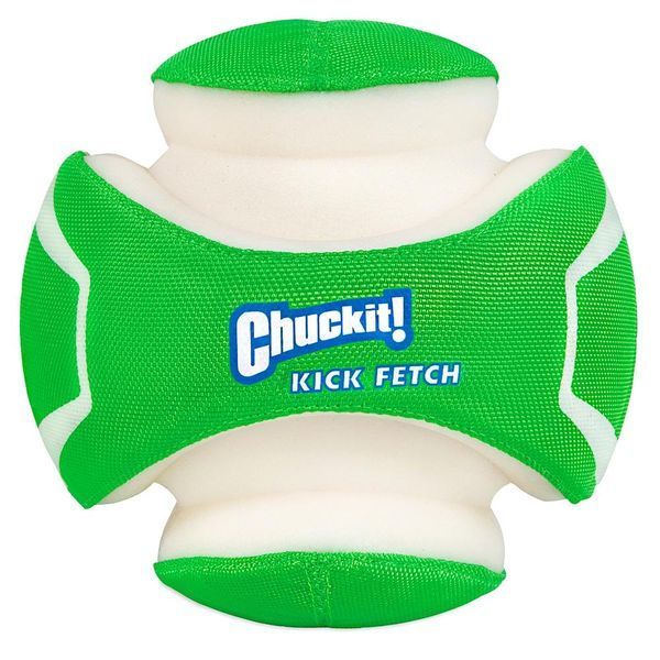 Светящийся мяч в темноте для собак Chuckit! Kick Fetch Max Glow игрушка для активных игр, размер S 32301 фото