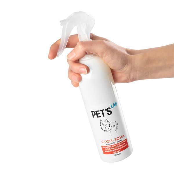 Відлякувач для котів і собак "СТОП-ЗОНА", PET'S LAB, 300 мл 9038 фото