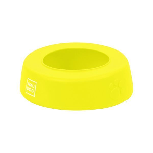 Миска-непроливайка WAUDOG Silicone, 750 мл жовтий 50788 фото