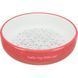 Миска Trixie для кошек коротконосых пород, керамическая, 15 см, 300 мл (коралловая/белая) 24771 фото 1