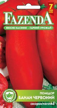 Насіння томату Банан червоний 0.1 г, FAZENDA, O. L. KAR 17535 фото
